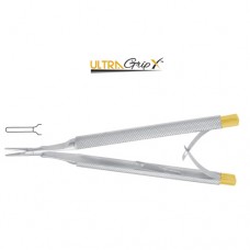 UltraGripX™ TC Castroviejo Micro Needle Holder Smooth Jaws - With Lock Stainless Steel, 18.5 cm - 7 1/4"